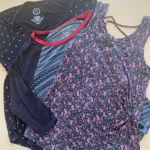 Lot of Maurices Tops